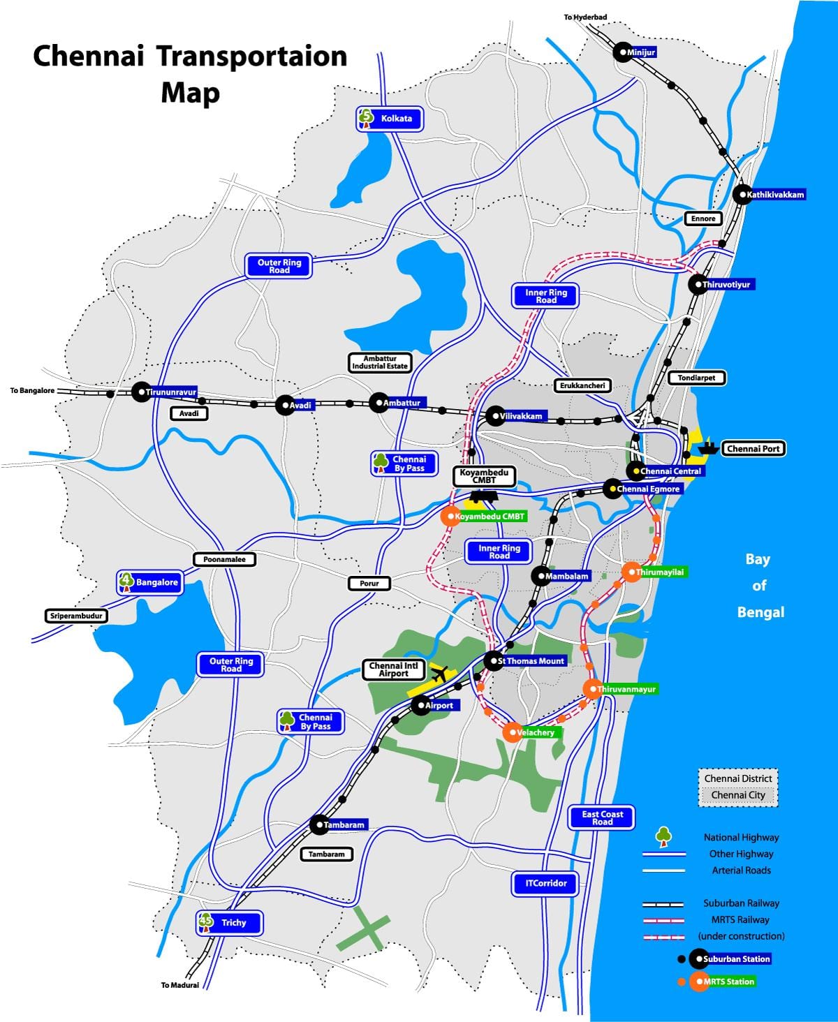 mapa miasta jezior