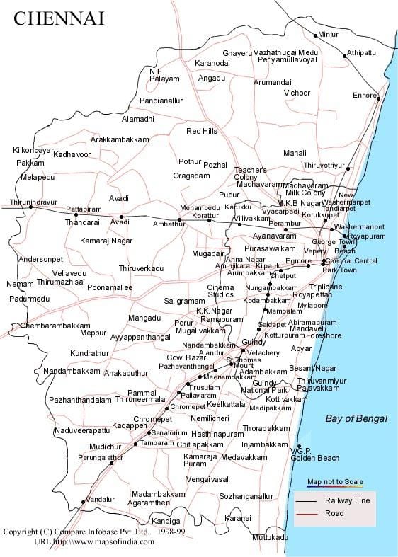 Madras dojazd