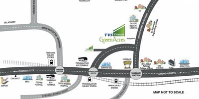 Mapa Chennai Перунгалатхура