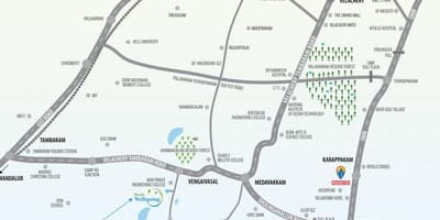 Medavakkam Chennai mapie