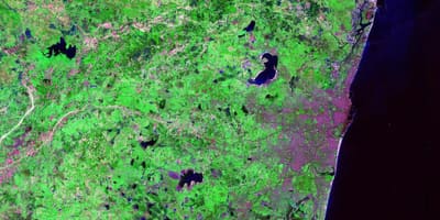 Satelitarna mapa Chennai